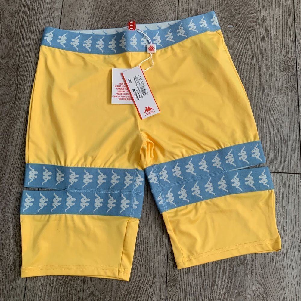 Kappa yellow yolk, blue dusk, white antique 222 Banda Fuig 3
